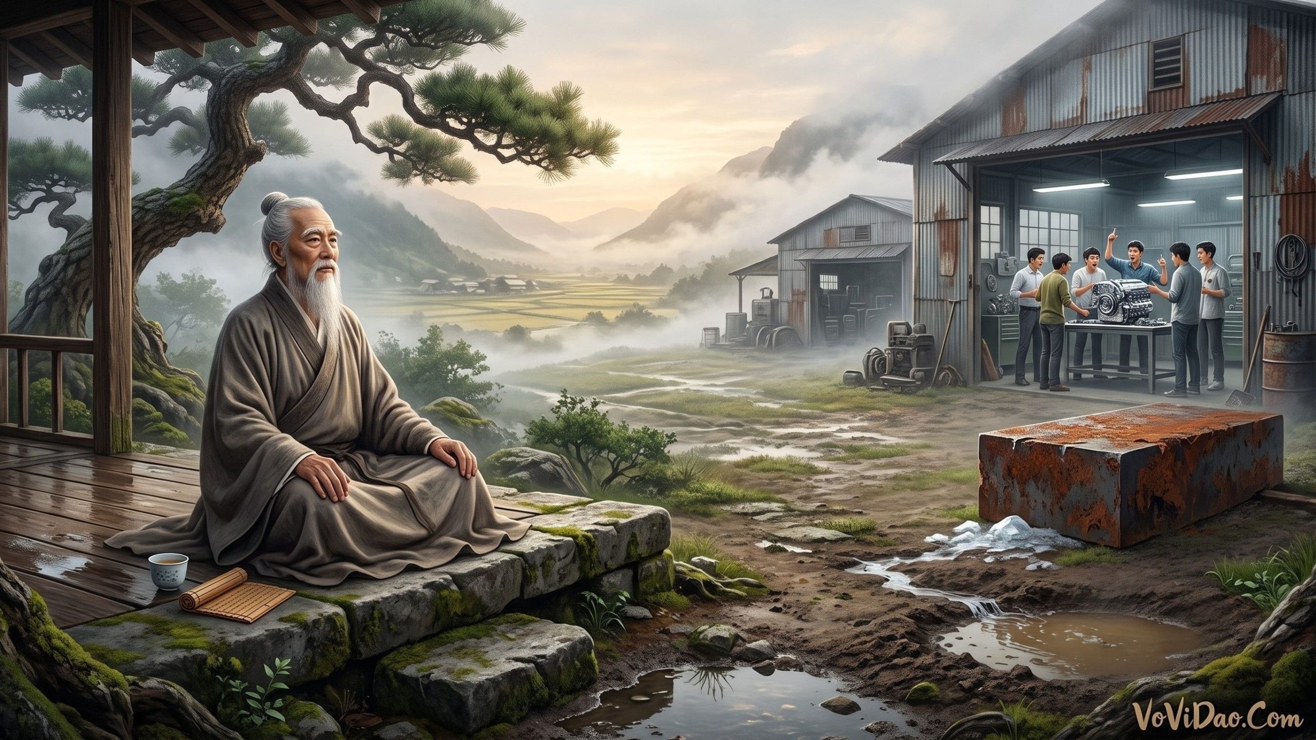 Đạo Đức Kinh Chương 15: Hiển Đức – Ăn Mòn Điện Hóa Và Đạo Của Sự Thô Mộc