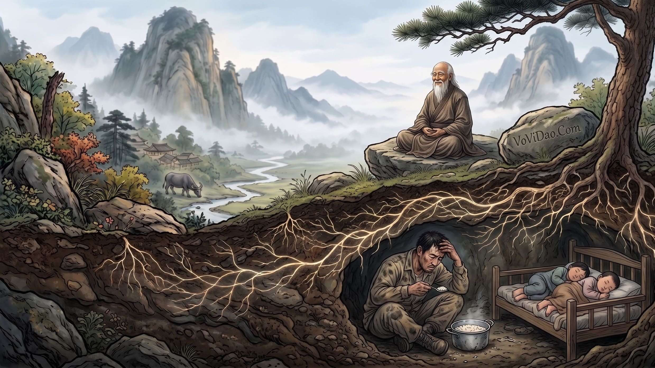 Đạo Đức Kinh Chương 6: Thành Tượng – Đáy Lũng Bùn Lầy Sinh Vạn Vật